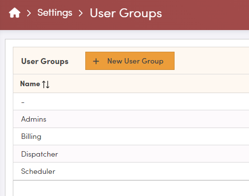 Current User Groups
